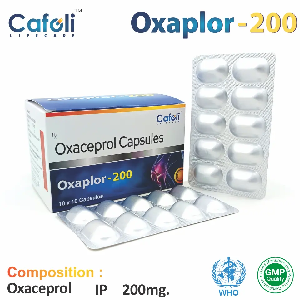 Oxaceprol 200mg Capsule PCD Pharma Franchise
